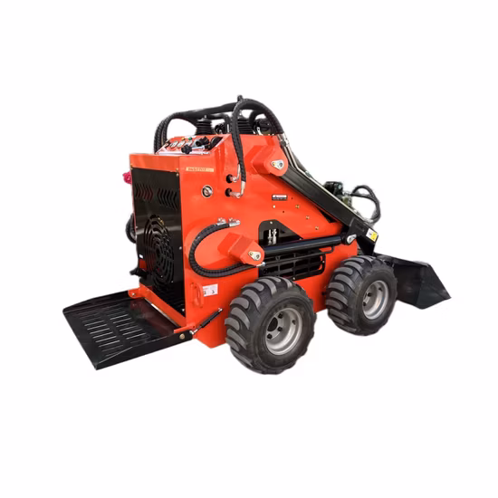 High Quality Css550 Used Skid Steer Loader with Sweeper Attachment Cheap Price for Sale