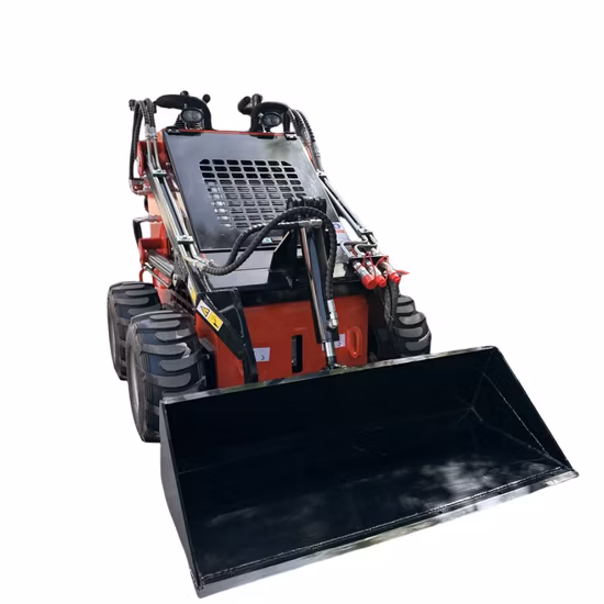 High Quality Css550 Used Skid Steer Loader with Sweeper Attachment Cheap Price for Sale