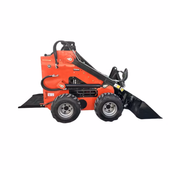 High Quality Css550 Used Skid Steer Loader with Sweeper Attachment Cheap Price for Sale