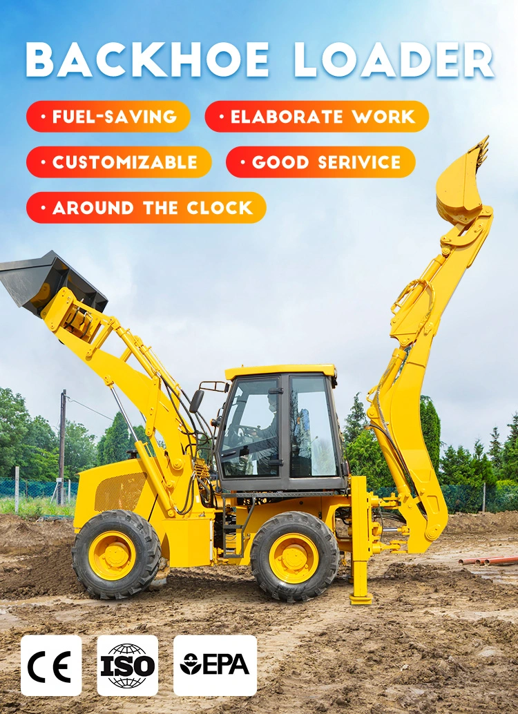 Huaya Brand Factory New Cheapest Mini Backhoe Loaders Machine Small Wheel Loader Mini Skid Steer Wheel Loader Telescopic Wheel Loader with Good Price