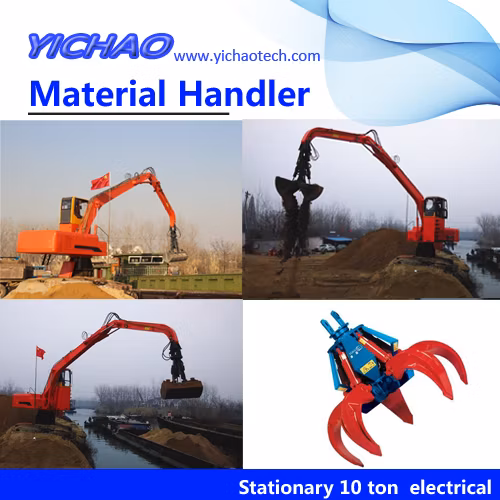 Lança de longo alcance de 19 metros para escavadeira de limpeza de rio