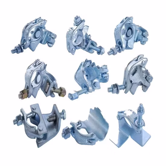 En74-1 Bb Acoplador duplo de aço forjado padrão En74-1 Bb/braçadeira fixa/Acoplador de ângulo reto para sistema de andaime alemão/Layher