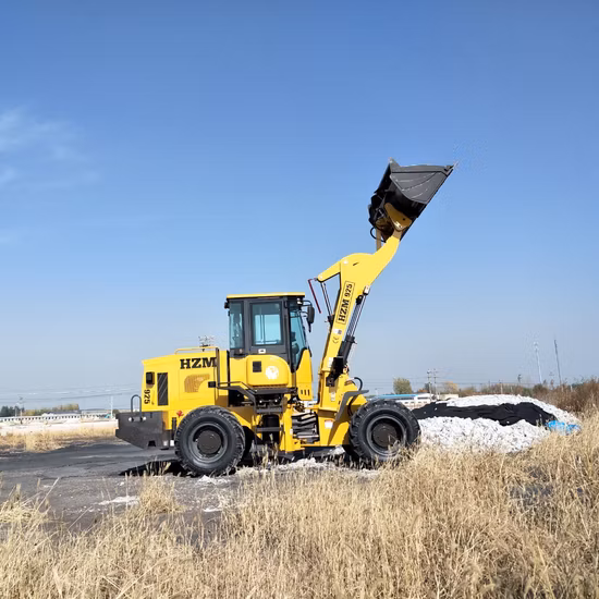 Pá carregadeira de rodas telescópica Lgcm 2,5 toneladas para remoção de neve