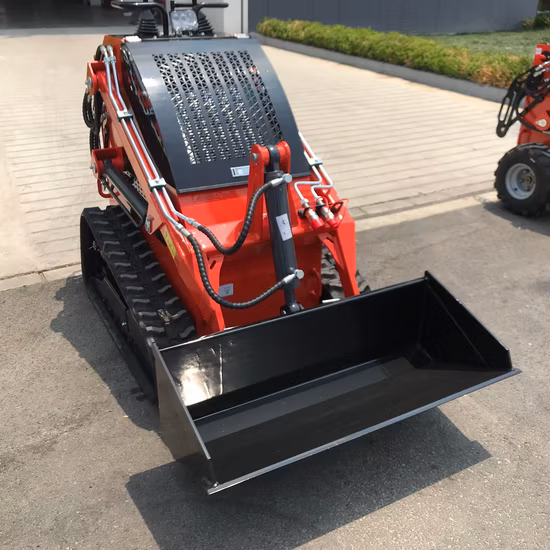 Skid Steer Mini Track Loders Preço 4X4 Wheel Loader Skid Steer para Venda Acessórios EPA/Euro 5